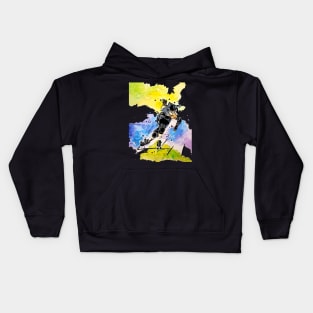 The Watercolor Derby Woman Kids Hoodie